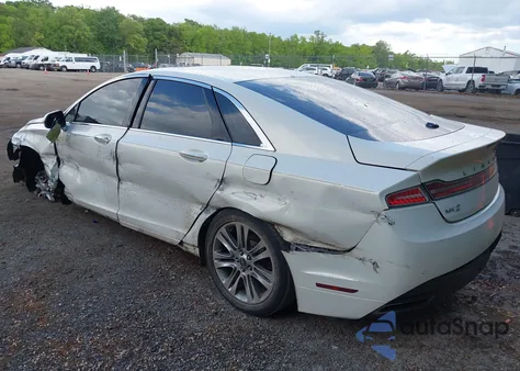 2013 Lincoln Mkz из США, поврежденный, VIN 3LN6L2J99DR807158